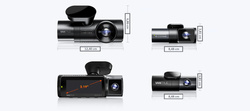 Rejestrator jazdy Vantrue N5 4CH PRZÓD+TYŁ+ 2x WEWNĘTRZNA 1944P/1080P WIFI GPS