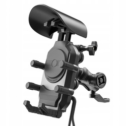 Motocyklowy uchwyt na telefon FreedConn MC39 Antywibracyjny ładowanie USB-C