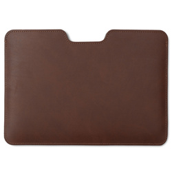 Eleganckie etui na MacBook Air 13 M2 ze skóry naturalnej Baltan Razor ciemny brąz