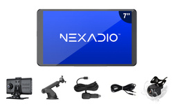 Wideorejestrator kamera tablet samochodowy CarPlay Android Auto Nexadio CC100