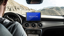 Wideorejestrator kamera tablet samochodowy CarPlay Android Auto Nexadio CC100