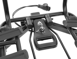 Aguri Active Bike 2 E-Bike Black + BOX 380L + uchwyt na narty 400 mm