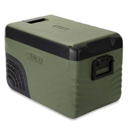 Lodówka turystyczna z kompresorem Yolco KX30 Green 25L 12V 24V 240V + stojak po lodówkę
