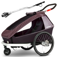 Przyczepka rowerowa dla dziecka 3w1 jogger, wózek spacerowy Croozer Kid Vaaya 1 Blossom Red