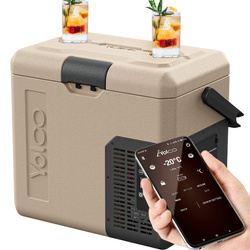 Lodówka turystyczna z kompresorem Yolco ET18 SAND 17L Bluetooth 5.0