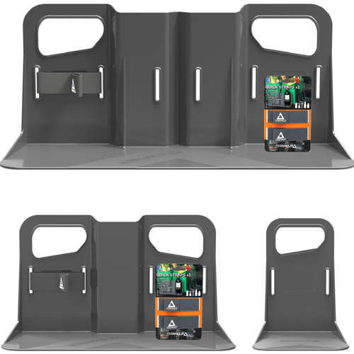 Zestaw organizerów na rzepy do samochodu STAYHOLD CARPET + 2x Quick Strap