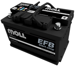 Akumulator Moll ME82068 68Ah 660A P+ 12V