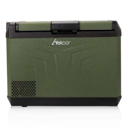 Lodówka turystyczna z kompresorem Yolco GCX47 Green 47L 12V 24V 240V + bateria modułowa Yolco 15600 mAh