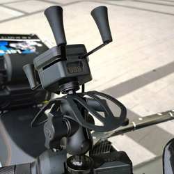 Uchwyt motocyklowy na telefon FreedConn MC20W-03 z ładowarką indukcyjną