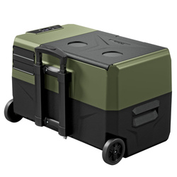 Lodówka turystyczna z kompresorem Yolco BCX30 GREEN 28L + bateria modułowa +kostki lodu