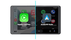 Wideorejestrator kamera tablet samochodowy CarPlay Android Auto Nexadio CC100