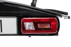 Aguri Active Bike 2 E-Bike Black + BOX 380L + uchwyt na narty 400 mm