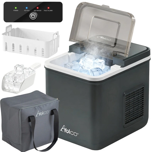 Mobilna kostkarka do lodu - zasilana 12/24V oraz 240V Yolco ICM1 Cream pol_pl_Mobilna-kostkarka-do-lodu-zasilana-12-24V-oraz-240V-Yolco-ICM1-Cream-50058_1