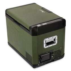 Lodówka turystyczna z kompresorem Yolco GCX47 Green 47L 12V 24V 240V + bateria modułowa Yolco 15600 mAh