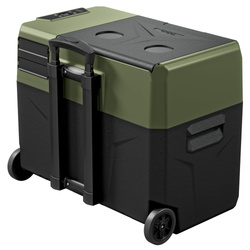 Lodówka turystyczna z kompresorem Yolco BCX40 GREEN 39L + bateria modułowa + kostki lodu