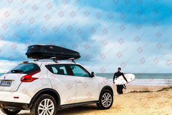 Bagażnik na dach Cruz AIRO T128 Ssangyong Actyon Sports od 2012 r.