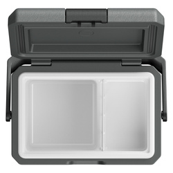 Lodówka turystyczna z kompresorem Yolco ET18 CARBON 17L Bluetooth 5.0 + bateria modułowa 15600 mAh