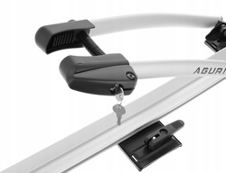 Aguri Acuda 3 Silver Uchwyt rowerowy na dach na 1 rower