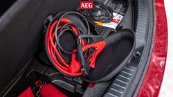 2x Kable rozruchowe AEG DIN25 Podświetlane StartProtect Etui