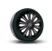 Kołpaki 14 NRM Strong Czarny Matt 4 szt. + klucz do kół Formula 1 F1 17/19 mm 21/23 mm + etui