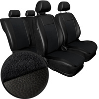 Pokrowce na fotele samochodowe ekoskóra Auto-Dekor Superior Czarne
