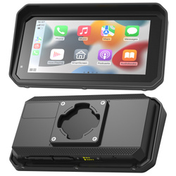 Radio stacja multimedialna CarPlay motocyklowy MB100 6 cali