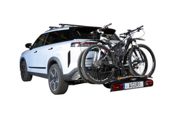 Aguri Active Bike PRO 2 Black Bagażnik rowerowy na hak do przewozu 2 rowerów