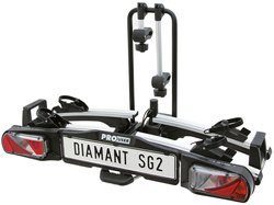 PROUSER Diamant SG2 Bagażnik uchwyt rowerowy na hak na 2 rowery składany 13-PIN
