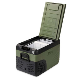 Lodówka turystyczna z kompresorem Yolco KX30 Green 25L 12V 24V 240V + stojak po lodówkę