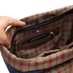 Plecak miejski Baltan City Break 26L - Polska produkcja, zmieści laptopa do 17″ granatowy