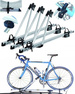3x Hakr Pro Speed Silver Bagażnik rowerowy na dach