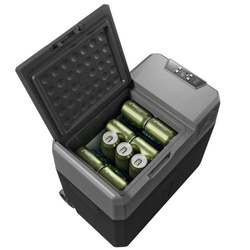 Lodówka turystyczna z kompresorem Yolco BCX50 CARBON 47L + bateria modułowa + gratis kostki lodu