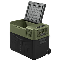 Lodówka turystyczna z kompresorem Yolco BCX40 GREEN 39L + bateria modułowa + kostki lodu