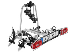 Aguri Cruiser 2 Silver Ultimate Bagażnik rowerowy na hak do przewozu 2 rowerów 13PIN