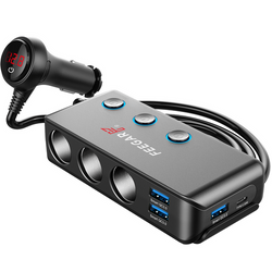 Rozdzielacz gniazda zapalniczki 10A 12V 24V 200 W 10A Feegar Ciga