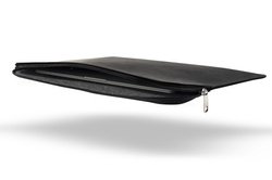 Eleganckie etui na MacBook 14 PRO ze skóry Baltan Zip czarne
