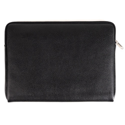 Eleganckie etui Baltan Zip Crocodilo czarne do MacBook Air 13 M2