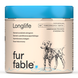 Naturalny suplement diety dla psów na Długowieczność Fur Fable Longlife 