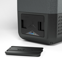Lodówka turystyczna z kompresorem Yolco ET8 9L Bluetooth + bateria modułowa + gratis kostki lodu