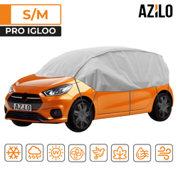 Pokrowiec na dach i szyby samochodowe AZILO Pro Igloo - rozmiar S-M hatchback + torba / FERIE2026