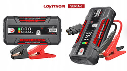 3w1 Jump Starter Booster Rozruch PowerBank Latarka LED 2000A 12V Lokithor J400