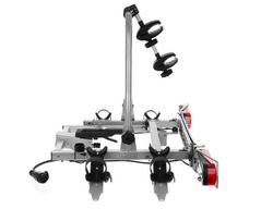 Aguri Cruiser 2 Silver Ultimate Bagażnik rowerowy na hak do przewozu 2 rowerów 13PIN