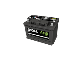 Akumulator Moll MB86076 76Ah 760A P+ 12V
