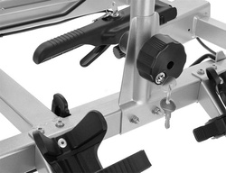 Aguri Cruiser 2 Silver Ultimate Bagażnik rowerowy na hak do przewozu 2 rowerów 13PIN