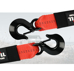 Pas holowniczy X-BULL 50mm x 6m z hakami stalowymi 4 680 kg