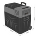 Lodówka turystyczna z kompresorem Yolco BCX50 CARBON 47L + gratis