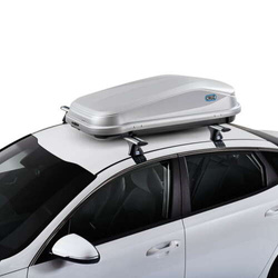 Boks dachowy CRUZ Easy 320GM Srebrny matowy 50 kg / FERIE2026