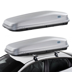 Boks dachowy CRUZ Easy 480 srebrny 50 kg / FERIE2026