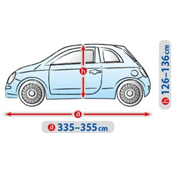 Pokrowiec na samochód Basic Garage Hatchback S3