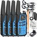 ZESTAW 4x Krótkofalówka Walkie-talkie Baofeng BF-25E Blue PMR podkanały